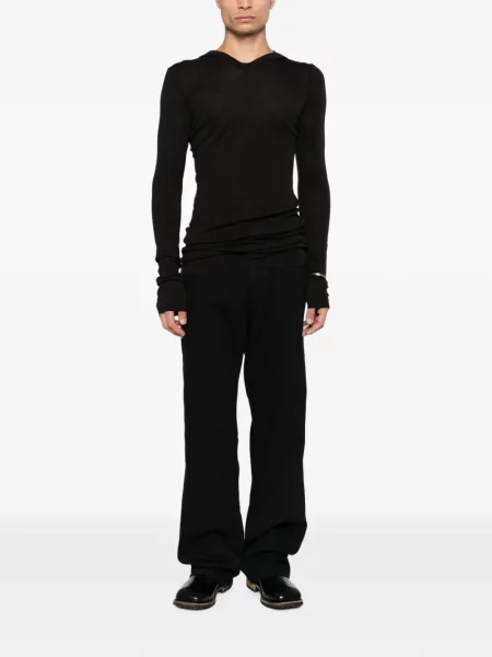 Lung tricou Rick Owens negru
