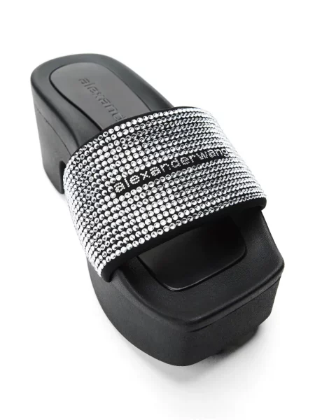 Sandale Alexander Wang cu platformă negru