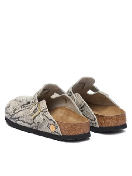 Tenisice Birkenstock od brušene kože s autogramom siva