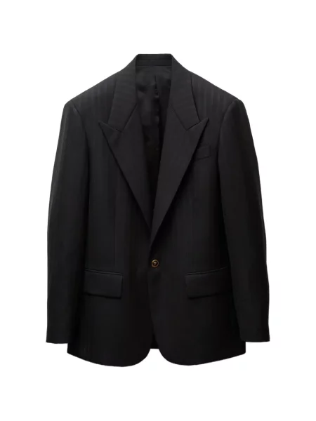 Sacou Versace de lână negru