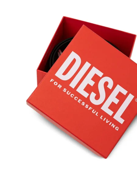 Препасан обратим колан Diesel кафяво