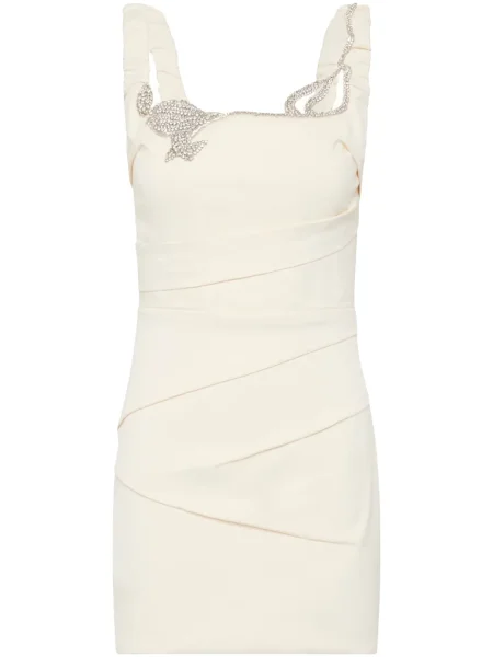 Mała sukienka mini Rachel Gilbert garniturowa mini biała
