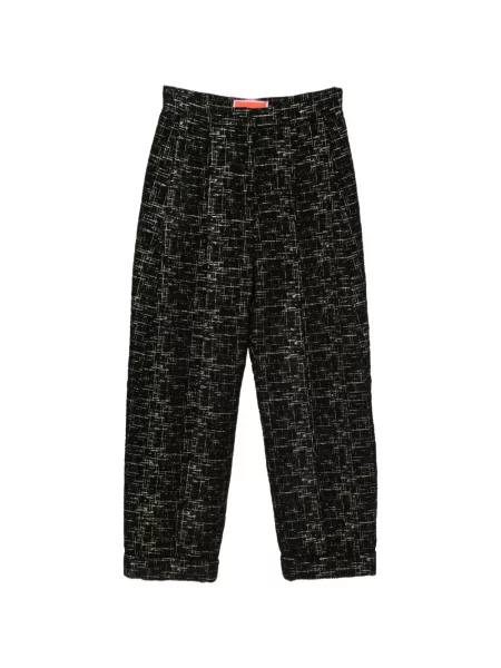 Pantaloni La Doublej tricotate negru