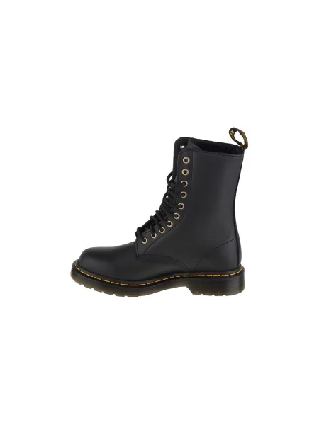 Pantofi Dr. Martens cu model floral negru