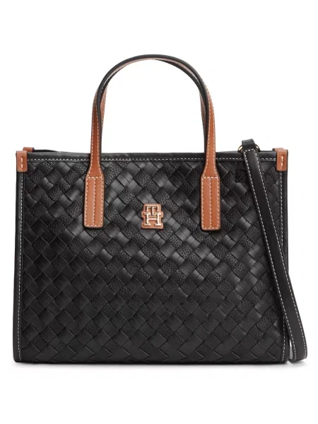 Tommy Hilfiger Kabelka Th City Mini Tote čierna