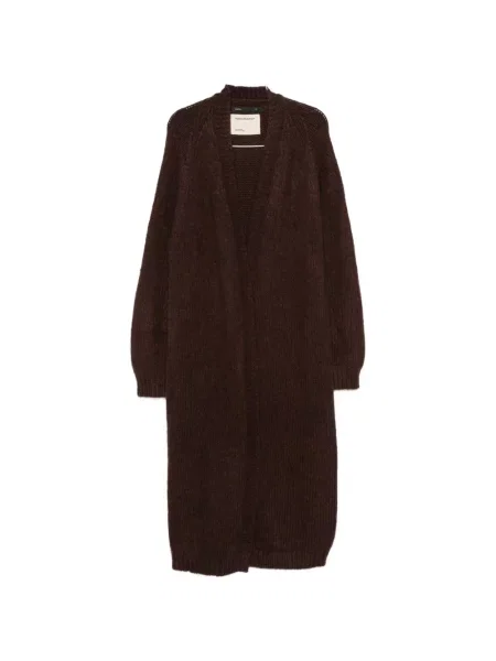 Cardigan Frenckenberger tricotate maro