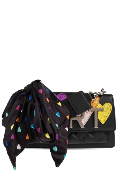 Боди Kurt Geiger London със сърца черно