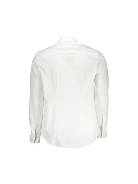 Koszula slim fit Guess ze stretchu biała