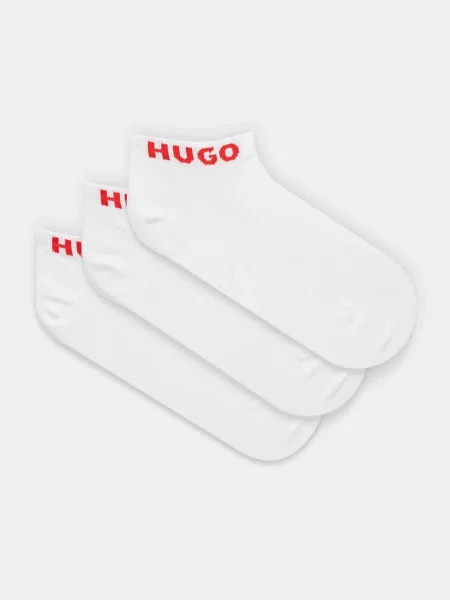 HUGO Ponožky 3P AS UNI CC W bílé