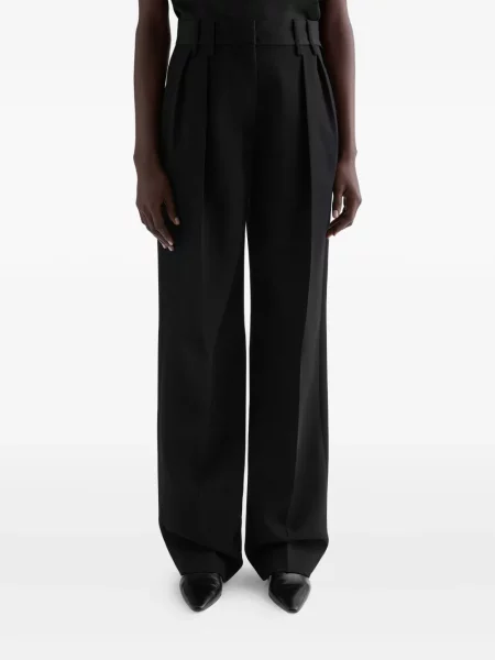 Pantaloni Jil Sander plisate negru