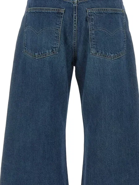 Lepršave traperice Levi's® dizajn s pet džepova lepršave plava