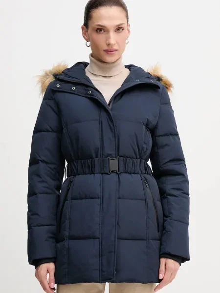 Pepe Jeans geacă bleumarin de iarna