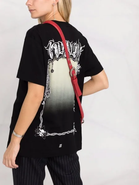 Tricou Givenchy cu imagine negru