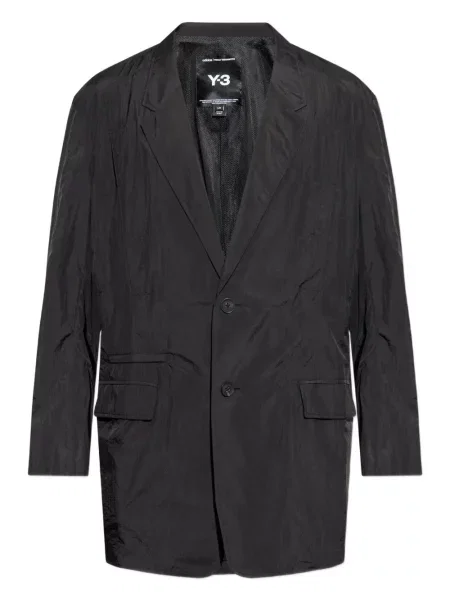 Jednořadé sako Y-3 černé