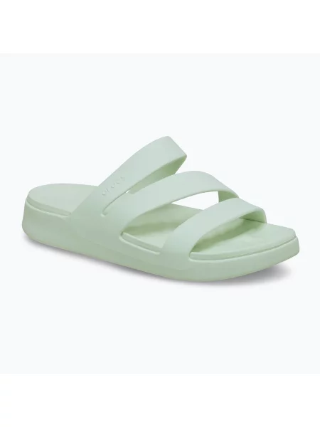 Дамски чехли Crocs Getaway Strappy mint tint зелено