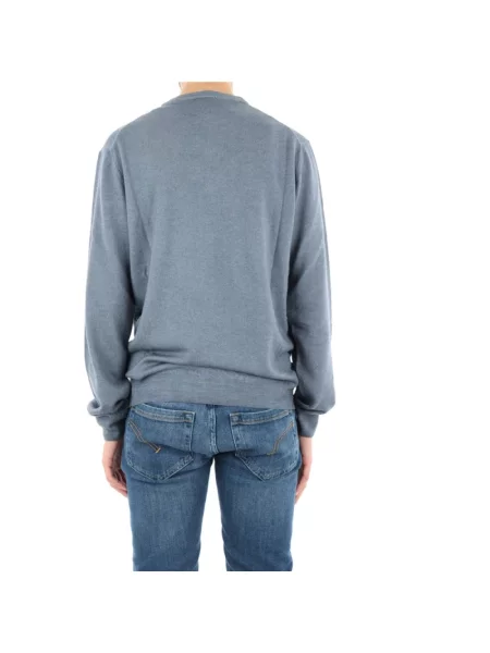 Sweter Woolrich wełniany niebieski