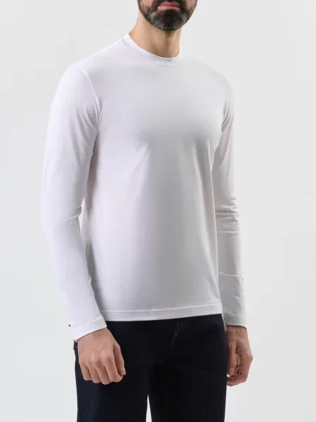 Лонгслив Stefan Brandt белый