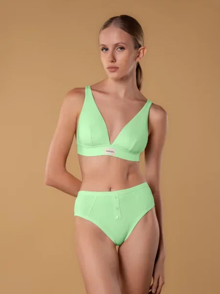 Труси brabrabra Ніжний дотик м'ятний