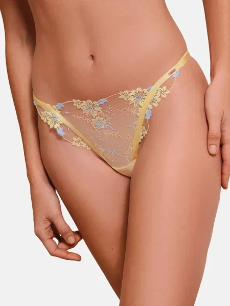 Lipsy Tanga deschis / galben albastru