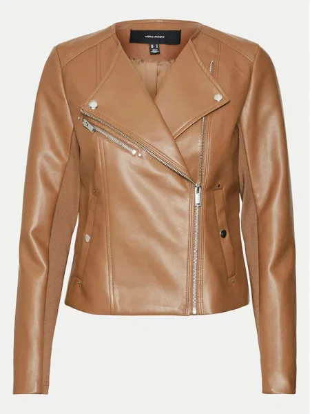 Vero Moda Műbőr dzseki Riley barna