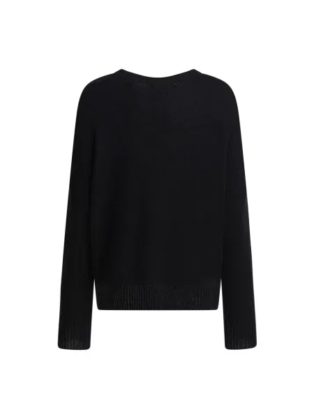 Lisa Yang Sweter Z Kaszmiru Mila schwarz czarny