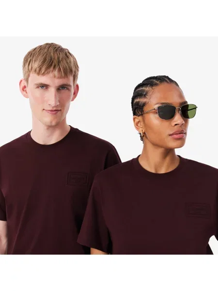 Футболка Lacoste коричневая