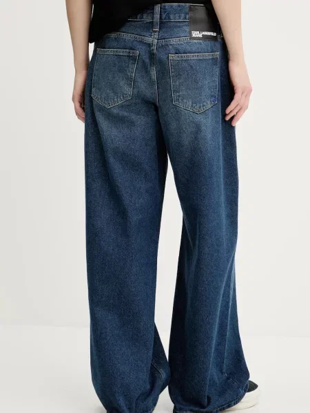 KARL LAGERFELD JEANS Farmer sötétkék kék