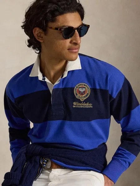 Polo Ralph Lauren pulover pentru bărbați din albastru