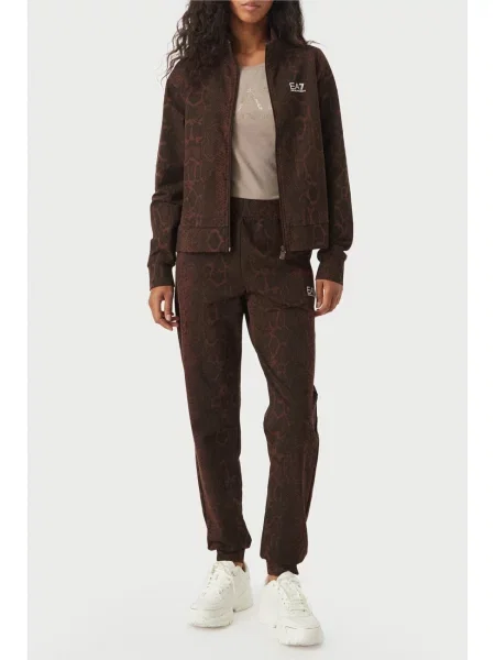 Спортивний костюм Ea7 Emporio Armani коричневий
