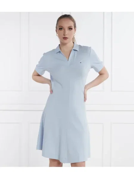Tommy Hilfiger Rochie de vară celest albastru