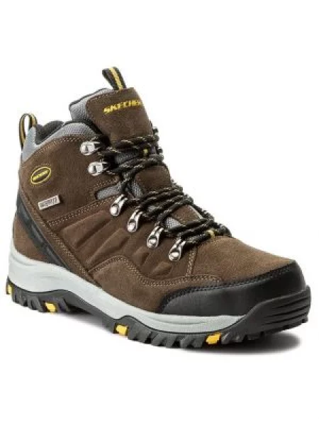 Cipele Skechers smeđa