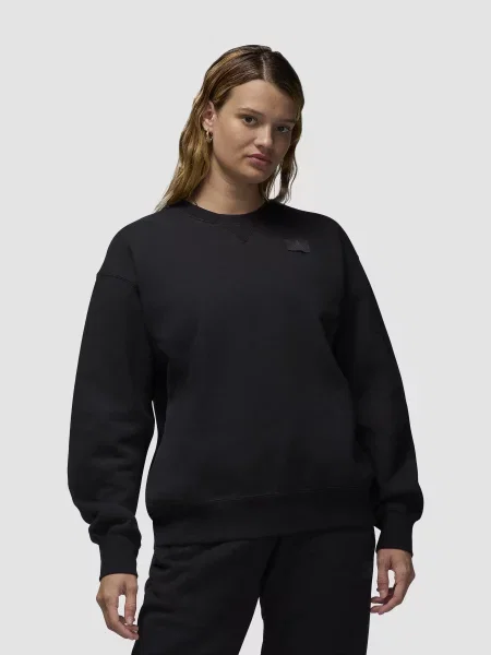 Флисовый свитшот Jordan черный