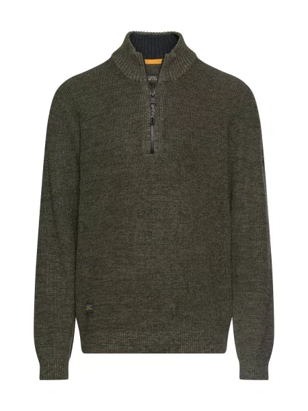 CAMEL ACTIVE Pulover tamno zelena