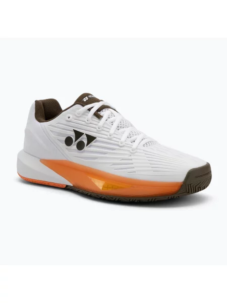 Încălțăminte de tenis pentru bărbați YONEX Eclipson 5 white/brown alb
