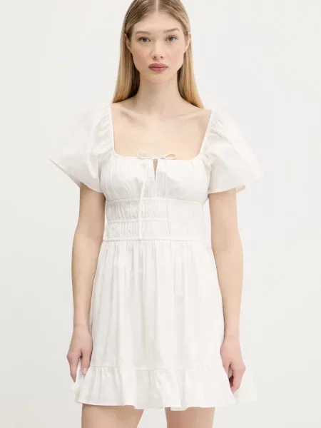 Tommy Jeans rochie din mini evazati alb