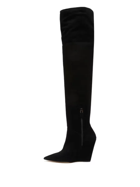 Cizme Stuart Weitzman cu pană negru