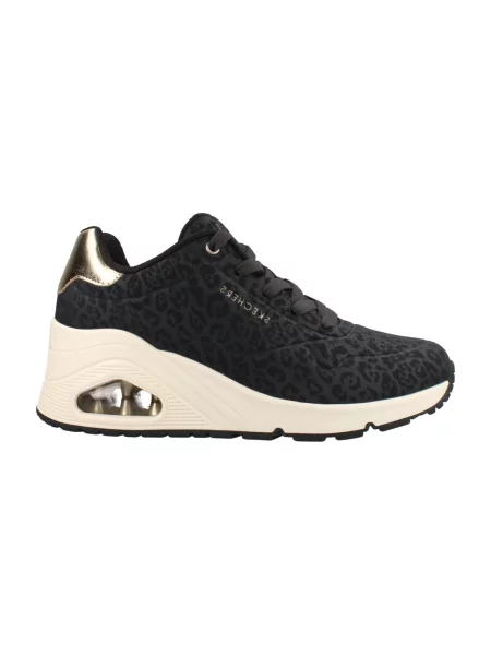 Pantofi Skechers cu pană negru