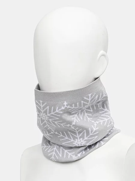 Снуд Newland NECKWARMER візерунок сірий