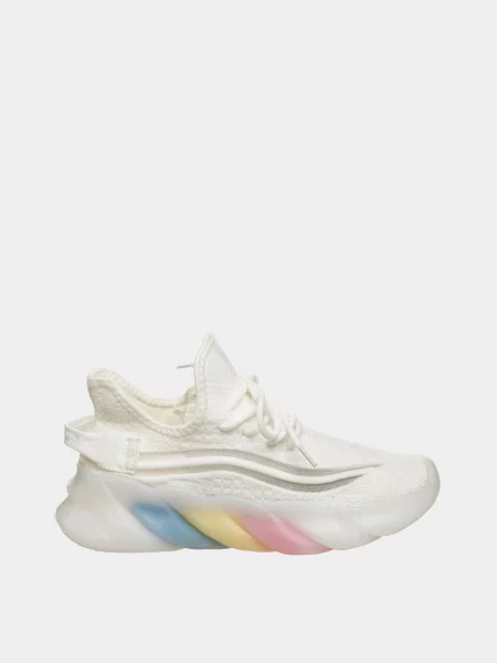 Повседневные кроссовки Glam Forever белые