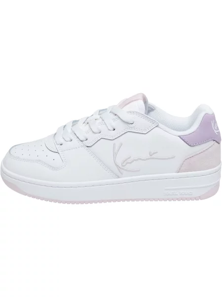 Karl Kani Nizke superge sivka / pastelno roza bela