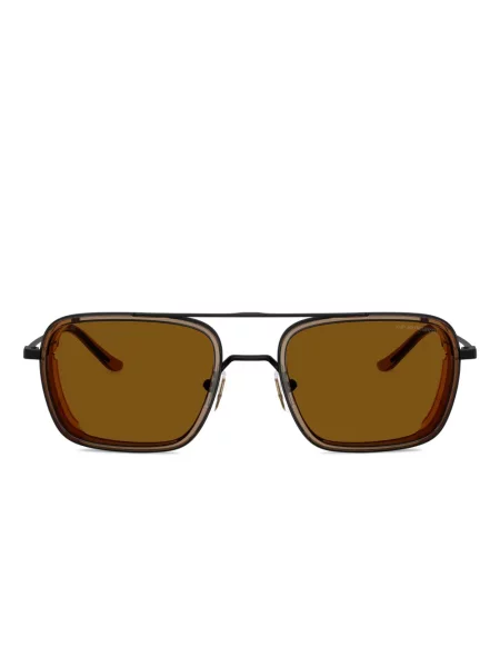 Ochelari de soare Emporio Armani maro