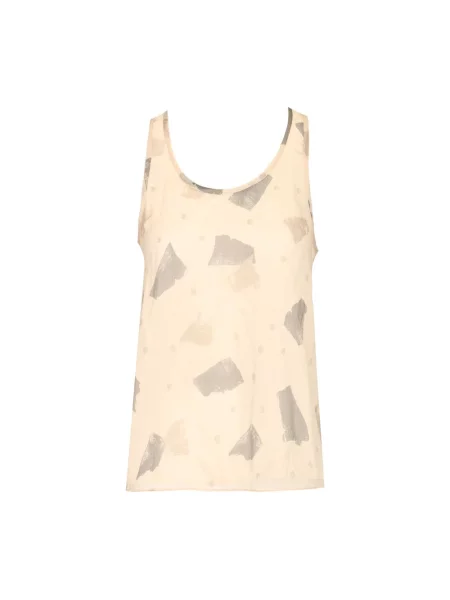 Top Emporio Armani beżowy