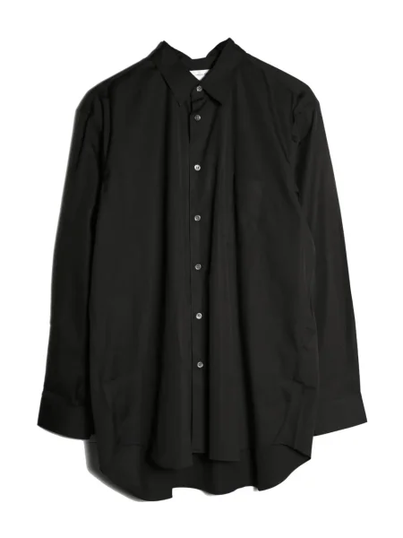 Vlněná košile Comme Des Garçons černá