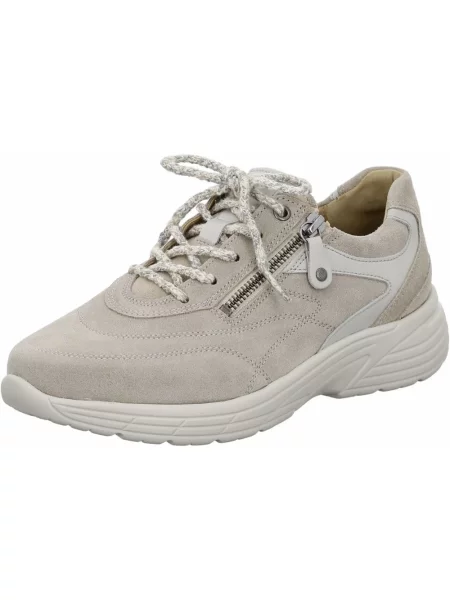 Sneakersy Hartjes skórzane beżowe