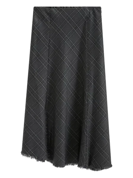 Fustă B+ab în carouri gri