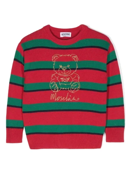 Sweter dziecięcy Moschino czerwony