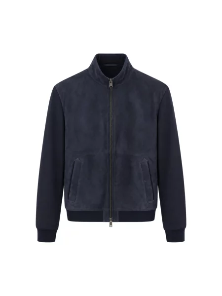 Kurtka bomber Canali niebieski