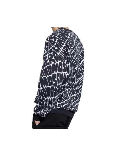 Bluza Moschino z długim rękawem czarna