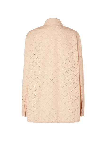 Lung cămașă Fendi cu broderie