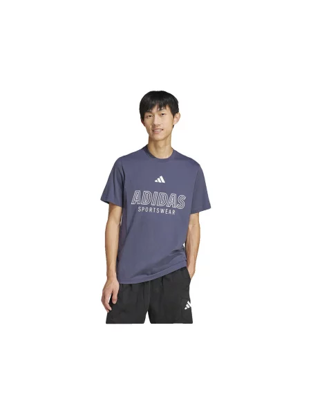 Tričko Adidas modrá
